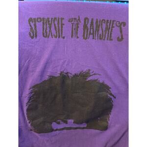 Siouxsie and the Banshees Women's Fitted Tee - Purple - Size Small
